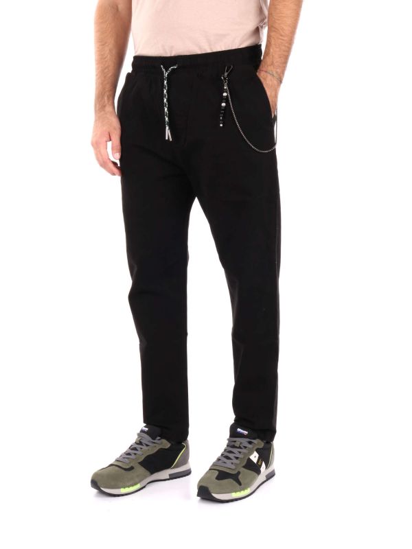 PANTALACCIO GIANNI LUPO UOMO NERO