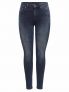 ONLY BLUSH MID SKINN - DENIM BLACK - 1