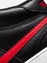 NIKE COURT VISION MI - NERO ROSSO - 5