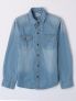 IDO CAMICIA ML - JEANS CHIARO - 0