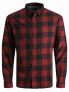 JACK&JONES GINGHAM - ROSSO - 1