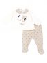 CHICCO SET 2 PZ - BIANCO BEIGE - 0