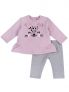 CHICCO SET T-SH+LEGG - ROSA - 0