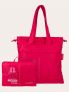 TUCANO SHOPPER PIEGH - ROSSO - 0