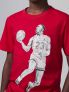 JORDAN T-SHIRT MM - ROSSO - 2