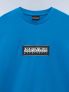 NAPAPIJRI S-BOX LOGO - AZZURRO - 2