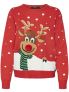 VERO MODA SNOWY DEER - ROSSO - 1