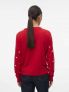 VERO MODA SNOWY DEER - ROSSO - 2