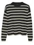 VERO MODA SABA LS - NERO-BIANCO - 0