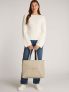 CK SCULPTED SLIMTOTE - BEIGE - 4