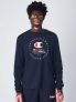 CHAMPION T-SHIRT ML - BLU - 0