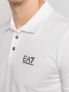 EA7 POLO MM JERSEY - BIANCO-NERO - 3