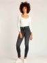 CK HIGH RISE SKINNY - DENIM BLACK - 4