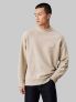 CK BOUCLE BOXY SWEAT - BEIGE - 0