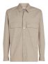 CK CARGO OVERSHIRT - BEIGE - 1